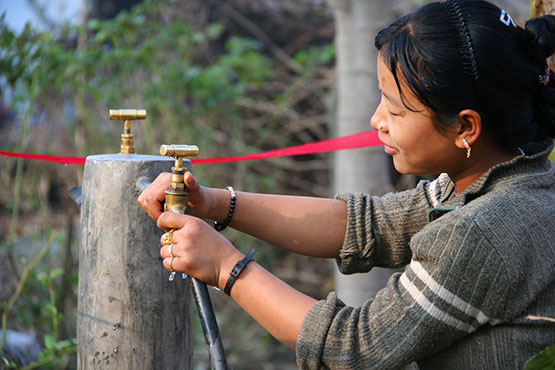Vesihuollon parantamista Nepalissa